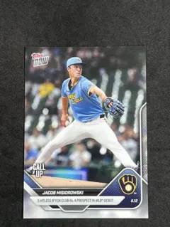2025 Topps now #291 Jacob Misiorowski RC