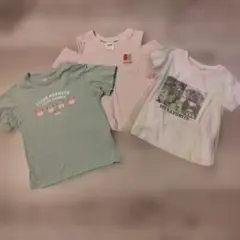 女の子Tシャツ　セット売り　130　gu