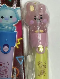 BT21 Light stick charm 2 キーホルダー COOKY