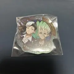 Dr.STONE ラメアクリルバッジ 石神千空 あさぎりゲン スチームパンク