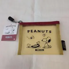 PEANUTS スヌーピーメッシュミニポーチ