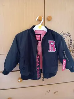 値下げ！Roni's ボンバージャケット 黒 100cm