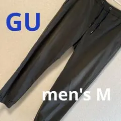 GU レーヨン混　ジョガーパンツ　M カーキ