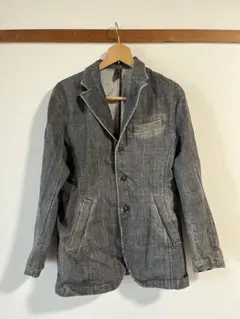 ELLE HOMME デニムテーラードジャケット 46