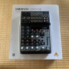 Behringer Q1002USB アナログミキサー アダプター付き - メルカリ