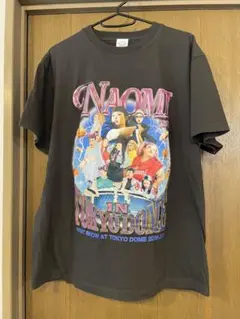 ナオミクラブ 渡辺直美 naomi club Tシャツ美品ブラックXLサイズ