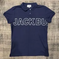 【Jack Bunny!!】半袖ポロシャツ紺色　L