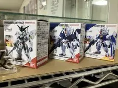 【美品】ガンダムコンバージ&アンサンブル 水星の魔女セット＋アクリルロゴ（小）