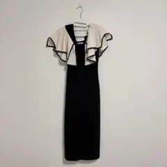 【美品】snidelラッフルカラー ワンピース 1サイズ