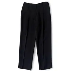 極美品 プラステ 24年製 トリアセブレンドテーパードパンツ XXL ブラック