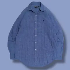 90s Ralph Lauren BLAIRE チェック柄　ボタンダウンシャツ