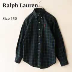 Ralph Lauren ラルフローレン ブラックウォッチ 長袖シャツ 150