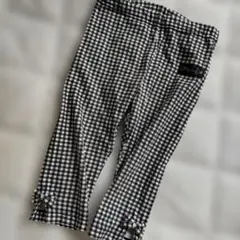 KP ギンガムチェック ７部丈パンツ 100cm