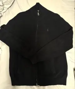 Polo Ralph Lauren フルジップ ニット ブラックのサムネイル
