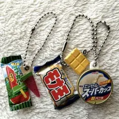 スイカバー モナ王 スーパーカップ アイスマスコットチャーム ミニチュア ガチャ