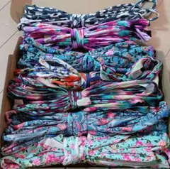 ライクラ 7種類　ズパゲッティ　半端糸　Tシャツヤーン