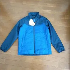 Mizuno 【吸湿発熱】ブレスサーモ タフブレーカー ウォーマージャケット L