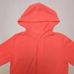UNIQLO エアリズム ドライ UVカット 薄手パーカー Mピンク レディース
