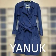 ★YANUK ★ヤヌーク★ブルーデニム トレンチコートのサムネイル