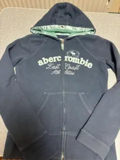 abercrombie ネイビー パーカー レディースXL（細身）お値下げ