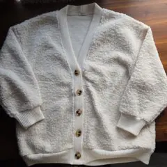 ボアカーディガン カーディガン