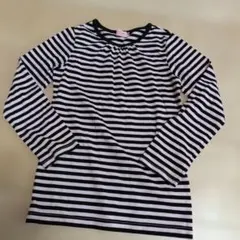 ミキハウス ボーダー カットソー 120