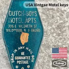 アメリカ製USA Vintage ニュージャージー州 モーテルキー No9
