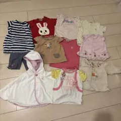 男女キッズ服セット 15枚おまとめ メゾピアノ ミキハウスアナスイ 