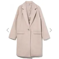 【美品】 GRL チェスターコート ライトベージュ ピンク