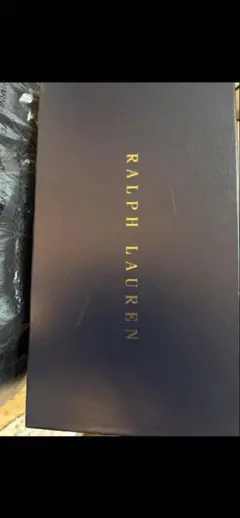 RALPH LAUREN サンダル ネイビー ゴールド金具のサムネイル