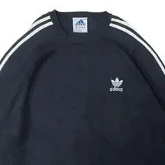 adidas 90s コットンニット　フリーダムスリーブ　コットン100%