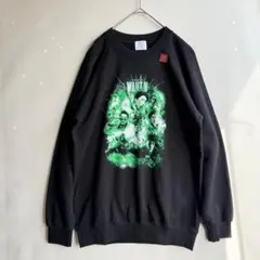 未使用　アラタダンススクール　メンズ　スウェット　ラグラン　プリント　L