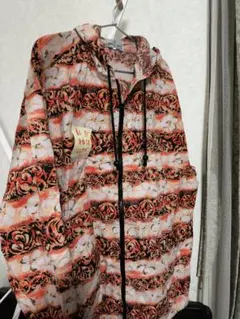 ヴィンテージVALENTINO CHRISTY 花柄パーカー LLサイズ