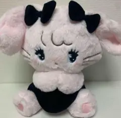 mikko BLACK RIBBON BIGぬいぐるみ キャミー タグ付