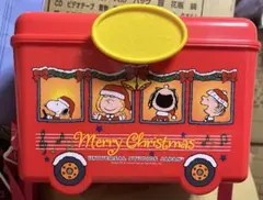 レア スヌーピー スクールバス型バケットクリスマス ユニバーサルスタジオジャパンのサムネイル