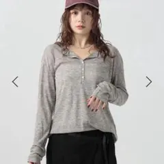 BAYFLOW シアーリブヘンリープルオーバーのサムネイル