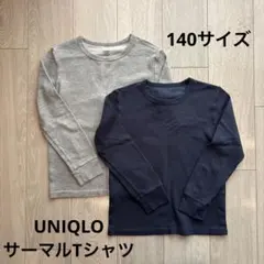 UNIQLO ユニクロサーマルTシャツ コットンHEATTECH 140サイズ