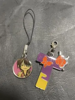 一番くじ☆銀魂☆メタルイニシャルストラップ☆高杉晋助