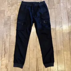 未使用品　ZARA カーゴパンツ　Sサイズ　ブラック　ジョガーパンツ　ザラのサムネイル
