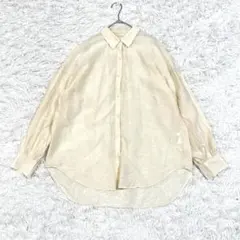 GLOBAL WORK グローバルワーク シアーシャツ F ライトベージュ