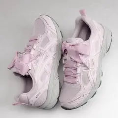 美品　asics GEL-NUNOBIKI ゲルヌノビキ ピンクリボン　24cmのサムネイル