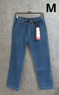新品未使用　デニムパンツ　クロッシー　断パン　M
