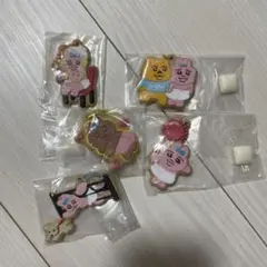 おぱんちゅうさぎ　クッキーチャームコット　キーホルダー　5個セット