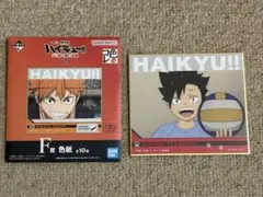 ハイキュー‼︎ 一番くじ ゴミ捨て場の決戦2 F賞 色紙 黒尾鉄朗 幼少期