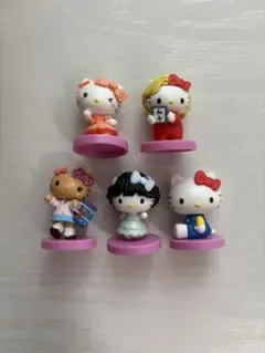 チョコエッグ ハローキティ ミニフィギュア 5体セット