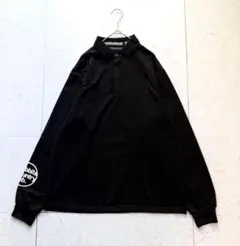 Golfickers ハーフジップ プルオーバー ブラック 2XL - メルカリ