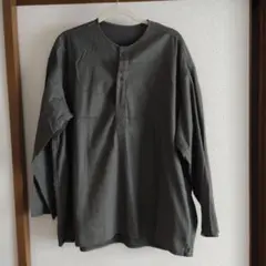 未使用品☆ロシア軍 スリーピングシャツ グレー系 裏起毛