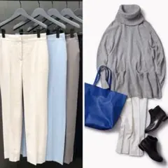 2026年最新】Theory luxe カラー：ホワイト系 レディース スラックスの