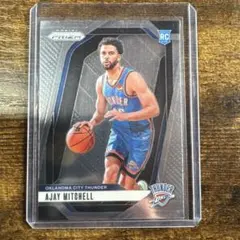 Ajay Mitchell Prizm Base Rookie Card