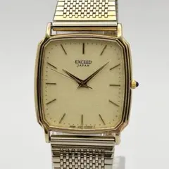 稼働品CITIZEN 2730-273508 EXCEED クオーツメンズ腕時計のサムネイル